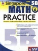 Singapore Math Practice Level 5B, Grade 6 (Paperback) - Frank Schaffer Publications Photo