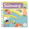 Busy Swimming - Push, Pull and Slide the Scenes to Bring the Swimming Pool to Life! (Board book, Main Market Ed.) - Rebecca Finn Photo