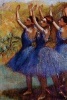 ''Three Dancers in Purple Skirts'' by Edgar Degas - Journal (Blank / Lined) (Paperback) - Ted E Bear Press Photo