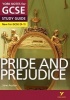 Pride and Prejudice: York Notes for GCSE (9-1) (Paperback) - Paul Pascoe Photo