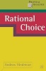 Rational Choice (Paperback) - Andrew Hindmoor Photo