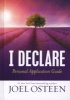 I Declare Personal Application Guide (Hardcover) - Joel Osteen Photo