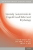 Specialty Competencies in Cognitive and Behavioral Psychology (Paperback) - Christine Maguth Nezu Photo