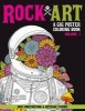 Rock Art: A Gig Poster Coloring Book (Paperback) -  Photo