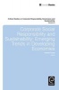 Corporate Social Responsibility and Sustainability: Emerging Trends in Developing Economies (Hardcover) - Gabriel Eweje Photo