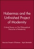 Habermas and the Unfinished Project of Modernity - Critical Essays on the Philosophical Discourse of Modernity (Hardcover) - Seyla Benhabib Photo