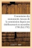 Commission Des Monuments. Travaux de La Commission Depuis Son Etablissement En Novembre 1790 (French, Paperback) - Sans Auteur Photo