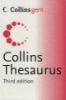 Collins Thesaurus A-Z (Paperback, 3rd) - Harpercollins Publishers Photo