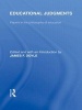 Educational Judgments - Papers in the Philosophy of Education (Hardcover) - James F Doyle Photo