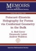 Poincare-Einstein Holography for Forms via Conformal Geometry in the Bulk (Paperback) - A Rod Gover Photo