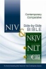 Contemporary Comparative Side-By-Side Bible-PR-NIV/NKJV/NLT/MS (Hardcover) - Zondervan Photo