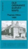 Thames Ditton 1895 - Surrey Sheet 12.07 (Sheet map, folded) - Alan Godfrey Photo