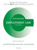 Employment Law Concentrate - Law Revision and Study Guide (Paperback, 5th Revised edition) - Michael Jefferson Photo