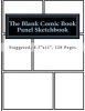 The Blank Comic Book Panel Sketchbook - Staggered, 8.5"x11," 128 Pages (Paperback) - One Jacked Monkey Publications Photo