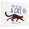 They All Saw a Cat (Hardcover) - Brendan Wenzel Photo