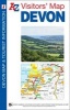 Devon Visitors Map (Sheet map, folded, 8th Revised edition) - Geographers A Z Map Co Ltd Photo