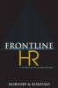 Frontline HR - A Handbook for the Emerging Manager (Hardcover) - Donald F Kuratko Photo