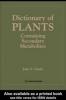 Directory of Plants Containing Secondary Metabolites (Hardcover) - JS Glasby Photo