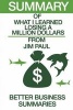 Summary of What I Learned Losing a Million Dollars - From Jim Paul and Brendan Moynihan (Paperback) - Better Business Summaries Photo