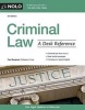 Criminal Law - A Desk Reference (Paperback, 3rd) - Paul Bergman Photo