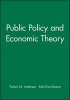 Public Policy and Economic Theory (Paperback) - Torben M Andersen Photo