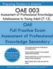 Oae 003 Assessment of Professional Knowledge Adolescence to Young Adult (7-12) - Oae 003 Study Guide (Paperback) - Preparing Teachers in America Photo