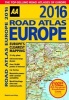 AA Road Atlas Europe 2016 (Paperback, 16th Revised edition) -  Photo