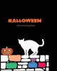 Halloween Adult Coloring Book - Halloween Pumpkin, Bat, Tree, Cats for Relaxation and Meditation (Paperback) - Daisy Z Photo