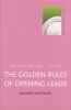 The Golden Rules of Opening Leads (Paperback) - Julian Pottage Photo