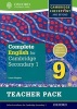 Complete English for Cambridge Secondary 1 Teacher Pack 9 - For Cambridge Checkpoint and Beyond (Paperback) - Lorna Hughes Photo