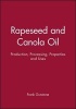 Rapeseed and Canola Oil (Hardcover, Illustrated Ed) - Frank Gunstone Photo