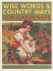 The Gardener's Wise Words and Country Ways (Hardcover) - Ruth Binney Photo