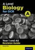 OCR A Level Biology A Year 1 Revision Guide, Year 1 (Paperback) - Michael Fisher Photo