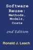 Software Reuse, Second Edition - Methods, Models, Costs (Paperback) - Ronald J Leach Photo