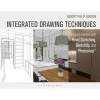 Integrated Drawing Techniques - Designing Interiors with Hand Sketching, Sketchup, and Photoshop (Paperback) - Robert Philip Gordon Photo