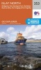 Islay North (Sheet map, folded, September 2015 ed) - Ordnance Survey Photo