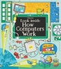 Look Inside How Computers Work (Board book) - Alex Frith Photo