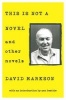 This is Not a Novel and Other Novels (Paperback) - David Markson Photo