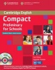 Compact Preliminary for Schools Student's Pack (Student's Book without Answers with CD-ROM, Workbook without Answers with Audio CD) (Paperback) - Sue Elliott Photo