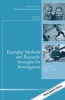 Exemplar Methods and Research: Strategies for Investigation - New Directions for Child and Adolescent Development (Paperback, New) - M Kyle Matsuba Photo