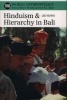 Hinduism and Hierarchy in Bali (Hardcover) - Leo Howe Photo