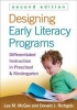 Designing Early Literacy Programs - Differentiated Instruction in Preschool and Kindergarten (Hardcover, 2nd Revised edition) - Lea M McGee Photo