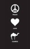 Peace Love Camels - 120 Page, 5x8, Lined Journal Notebook, Camel Gifts (Paperback) - Unbound Press Photo