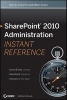 SharePoint 2010 Administration Instant Reference (Paperback) - Randy Williams Photo