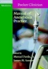 Manual of Anesthesia Practice (Paperback) - Manuel Pardo Photo