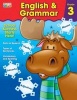 English & Grammar Workbook, Grade 3 (Paperback) - Brighter Child Photo