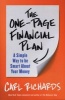 The One-Page Financial Plan - A Simple Way to be Smart About Your Money (Paperback) - Carl Richards Photo