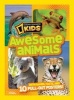  Kids Awesome Animals - With Games, Facts, and 10 Pull-out Posters (Paperback) - National Geographic Photo