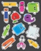 School Tools Shape Stickers (Stickers) - Carson Dellosa Publishing Photo