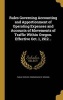 Rules Governing Accounting and Apportionment of Operating Expenses and Accounts of Movements of Traffic Within Oregon. Effective Oct. 1, 1912 .. (Hardcover) - Public Service Commission of Oregon Photo